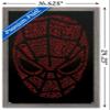 Trends International Marvel Comics Spider-Man - Word Mask Wall Poster, 22.4L x 14.7W, Barnwood Framed Version view 3