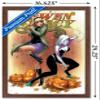 Trends International Marvel Comics Ghost Spider - Gwen Stacy #1 Wall Poster, 22.4L x 14.7W, Mahogany Framed Version view 3