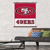 NFL San Francisco 49ers - Logo 21 Wall Poster, 34L" x 22.4W", Premium Poster & Clip Bundle view 2