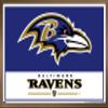 NFL Baltimore Ravens - Logo 21 Wall Poster, 34L" x 22.4W", Bronze Framed Version view 1