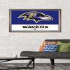NFL Baltimore Ravens - Logo 21 Wall Poster, 34L" x 22.4W", Bronze Framed Version view 2