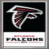 Trends International NFL Atlanta Falcons - Logo 21 Wall Poster, 22.4L x 14.7W, Barnwood Framed Version view 1