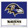 NFL Baltimore Ravens - Logo 21 Wall Poster, 22.4L" x 14.7W", White Framed Version view 1