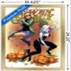 Trends International Marvel Comics Ghost Spider - Gwen Stacy #1 Wall Poster, 22.4L x 14.7W, Gold Framed Version view 3