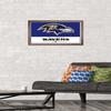 NFL Baltimore Ravens - Logo 21 Wall Poster, 22.4L" x 14.7W", Bronze Framed Version view 2