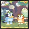 Bluey - Duo Wall Poster, 22.4L" x 14.7W", Black Framed Version view 1