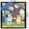 Bluey - Duo Wall Poster, 22.4L" x 14.7W", Black Framed Version view 3