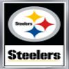 NFL Pittsburgh Steelers - Logo 21 Wall Poster, 34L" x 22.4W", Silver Framed Version view 1