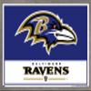 NFL Baltimore Ravens - Logo 21 Wall Poster, 22.4L" x 14.7W", Barnwood Framed Version view 1