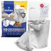 Wallaby MRE Mylar Bag Bundle - 30x (7.5 Mil - 6.5" x 8.5) Stand-Up Zipper Pouches, 30x 400cc Oxygen Absorbers and 60x Wallaby 1-Gallon Gusset Mylar Bag Bundle - (7.5 Mil - 10" x 14") view 3