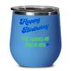 April Birthday Wine Tumbler for Men Only Assholes Are Born In Funny Bday for Friend Dad Boyfriend Brother Husband Mature Adult Humor Gag Jokes for Him view 1