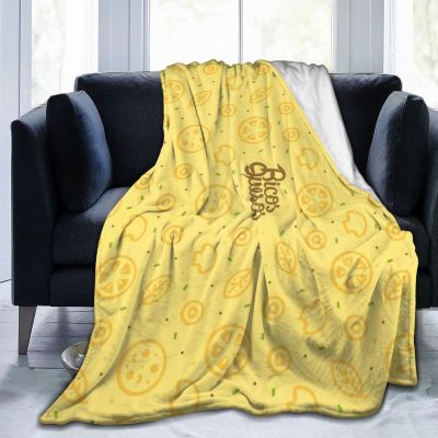 3D Printed Custom Beautiful Ricosquesos Pizza Pattern Desktop Ultra-Soft Micro Fleece Blanket Air Conditioning Quilt for Boys Fall,Cozy Large Flannel Fleece Throw Blankets for Home
