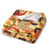 3D Printed Customized Fashionable Pattern with Texture Vegetarian Pizza Ultra-Soft Micro Fleece Blanket Air Conditioning Quilt for Women Spring,Comfy Thick Flannel Fleece Throw Blanket for Couch view 2