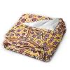 3D Printed Customized Beautiful Repeating Pizza Background Ultra-Soft Micro Fleece Blanket Air Conditioning Quilt for Boys All Seasons,Lightweight Large Flannel Fleece Throw Blankets for Sofa view 2