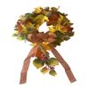 ACEVER Christmas Wreath Floral with Ribbons, Leaves for Home Room Garden Lintel Door Decoration view 1