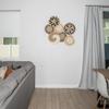 Hanging Woven Wall Basket Set - 7 Unique Handcrafted Seagrass Baskets for Boho, Farmhouse & Rustic Wall Decor, Table Settings & More - Ready to Hang with Nails & Marking Pencil Included view 4