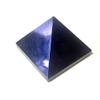 ZTBH Crystal Pyramid Natural Blue Sapphire Pyramid Ornament, Protection Meditation Yoga Energy Generator Healing Crystals (Size : 5cm) view 2