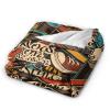 3D Print Custom Cute Graffiti Style Ultra-Soft Micro Fleece Blanket Air Conditioning Quilt for Kids All Seasons,Lightweight Large Flannel Fleece Throw Blanket for Home view 2