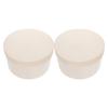 Cheesecake Carrier 2pcs Round Cake Boxes Poplar Wood Cheesecake Boxes Dessert Packing Case Carrier Baking Container Pie Holder for Christmas Birthday Party Cookies Box view 1