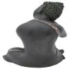 Exotic India Thinking Buddha -Tibetan Buddhist Deity - Brass Statue - Color Black Green Gold view 3