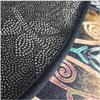 2021 Ethnic Baroque Style Mandala Carpet Coffee Table Bedroom Office Round Mat Gold Diamond Velvet-Golden Yellow F 200cm in Diameter view 4