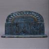 14" Hand Painted Wall Mounted | Wood Mounted | Handmade Art | Made in India - Mango Wood with Brass view 1
