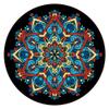 2021 Round Mandala Carpet Balcony Coffee Table Mat Hanging Basket Carpet Mat Living Room Decoration Mat Tapis Salon Decoration Salon-Blue G 80cm in Diameter view 2
