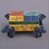 7" Hand Painted Decorated Boxes | Mango Wood | Handmade | Made In India - Mango Wood view 3