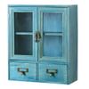 Cabilock 1pc Retro Jewelry and Cosmetics Organizer Box Drawer Design and Window for Bedroom Dresser Storage for Items and Sundries Stylish Home Decor view 1