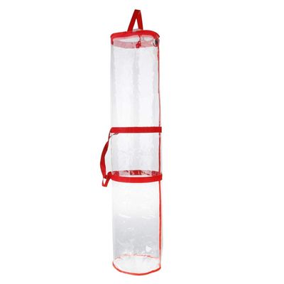 WYSRJ Christmas Wrapping Paper Storage Bag Fits 24 Standard Rolls Gift Wrap Organizer Slim Design Underbed Wrapping Paper Storage Container or Closet Storage