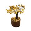 VIE Naturals Mini Chakra Tree, 60 Beads, Yellow Aventurine, 10cm view 1