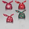 50 PCS CHRISTMAS CANDY TREAT BAGS, CHRISTMAS BUNNY EARS CANDY PACKAGING BAG, WEDDING THEME PARTY BISCUIT PASTRY DESSERT DECORATION GIFT BAG (P-03) view 4