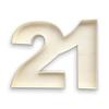 Handmade Wooden fillable Number 1, Hollow Fillable Numbers Shape 0-9 view 2