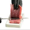 Adjustable Meat Slicer Cutting Board Knife Set with Recipe Book on How to Make and Cure Beef Venison and all types of Jerky view 2