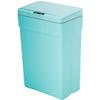 Plastic Kitchen Trash Can,13 Gallon Trash Can 50 Liter Automatic Touch Free High-Capacity Garbage Can with Lid for Bedroom Bathroom Home Office, Blue view 1