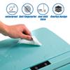 Plastic Kitchen Trash Can,13 Gallon Trash Can 50 Liter Automatic Touch Free High-Capacity Garbage Can with Lid for Bedroom Bathroom Home Office, Blue view 2