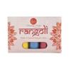 Saudeep India Decorative Matki Diyas/Colourful Diya Set/Diya for Diwali (10 Diya & 10 Rangoli Powder) view 3
