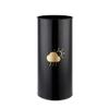 WXYZ Umbrella Stand Rack Black Metal Umbrella Stand, Home Hotel Office Umbrella Storage Rack with 4 Hooks, Waterproof and Rustproof Umbrella Bucket 20x45cm view 1