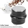 58mm Coffee Distributor & Tamper, Dual Head Coffee Leveler Stainless Steel Coffee Tampers, Professional Adjustable Depth Espresso Hand Tamper, Coffee Machine Accessories view 2