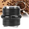 58mm Coffee Distributor & Tamper, Dual Head Coffee Leveler Stainless Steel Coffee Tampers, Professional Adjustable Depth Espresso Hand Tamper, Coffee Machine Accessories view 4