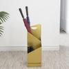 WXYZ Umbrella Stand Rack Golden Light Luxury Umbrella Stand, Long and Short Umbrella Storage Rack with Independent Drip Tray, Home Office Hotel Umbrella Bucket 20x25x60cm (Color : Gold) view 4