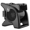 Lasko High Velocity Pivoting Blower Fans for Cooling, Ventilating and Drying, 2 AC Outlets, Circuit Breaker, 3 Speeds, Black view 2