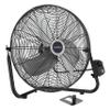 Lasko High Velocity Floor and Utility Blower Fans with Wall Mount and Pivoting Options, Black view 2