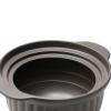 7223-0710 Rice Earthenware Pot, 2 Cups, Direct Fire, Microwave Compatible, Approx. 7.9 inches (20 cm), Thermatec Floral Pattern, Pion view 4