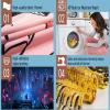 Aidatain Modern Night City Tapestry Extra large 108" 90" Futuristic Neon City Landscape Sci-fi Game Scene Aesthetics Wall Hanging Art Flannel Tapestries for Bedroom Living Room GTWHAT1241 view 3