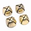 DUO ER 20pcs 20mm Jingle Bell Light Gold Cross Bells Charms Christmas Bell Decoration Ornament Bell Jingle Bell for Collar Christmas Home view 1