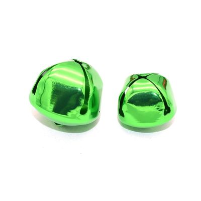 DUO ER 8pcs Red Jingle Bell Pet Bell Ornament Bell Christmas Bell Pendant Bells Cross Bells Bracelet Charm Holiday Bell for Collar Christmas (Christmas Bell Size : 28mm, Color : Green)