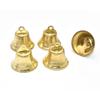 DUO ER 10pcs Gold Jingle Bell Metal Bell Pet Collar Bells Pendant Bell Christmas Ornament Bell Craft Supply for Christmas Decoration view 3