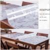 HQYG Custom Clear Desk Protector, 17x36 Inch, 1.5mm Thick Plastic Pad, Vinyl Table Cover for Writing Desks view 3