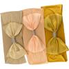 Chair Sash Bow Spandex Chair Sashes Bows Tied for Wedding Chairs Decorations Chair Sashes Cover for Anniversary Party Ceremony Special Events Decoration (Champagne, Pack of 20) view 3